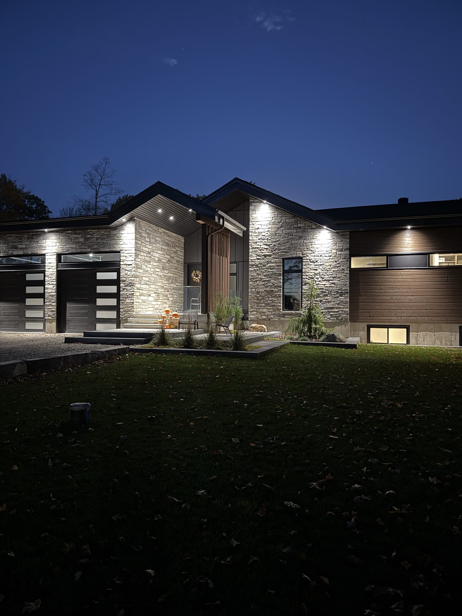 Inground pool with paver patio by Bélair Aménagement in Gatineau