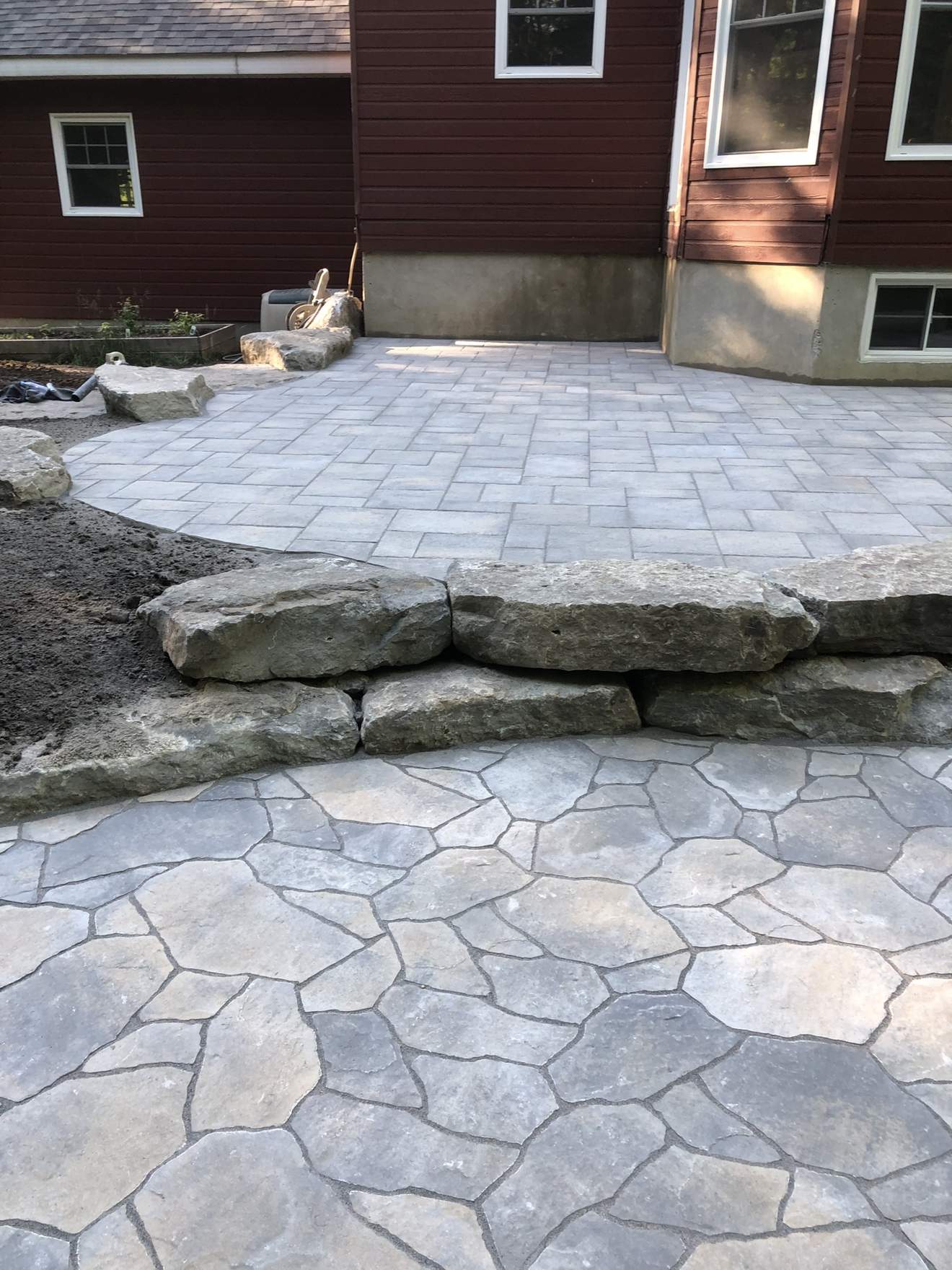 Irregular natural stone